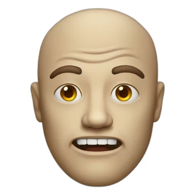 Scary Scary Scary man sticker