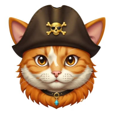 pirate cats sticker