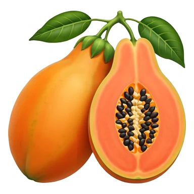 papaya sticker