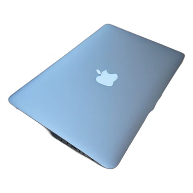MacBook Air blue color sticker