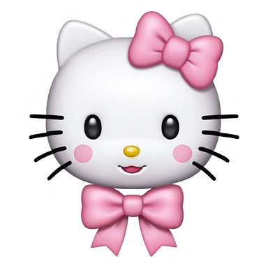 Hello kitty happy sticker