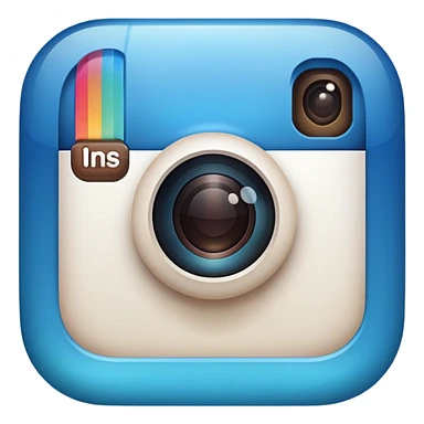 Instagram logo emoji sticker