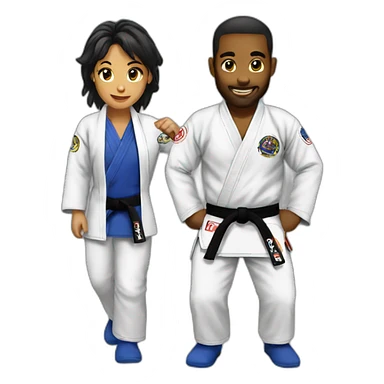 team kn bjj sticker