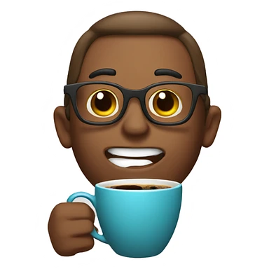 me-drink-coffe sticker