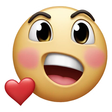 Flying kiss emoji sticker