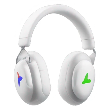 Headset AirPods Max on black background  sticker