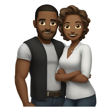 me and my man sticker