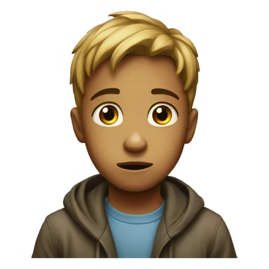 confused child sticker