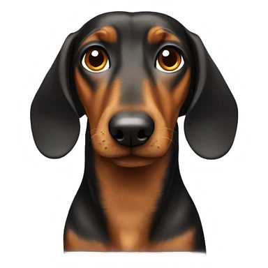 A dachshound  sticker