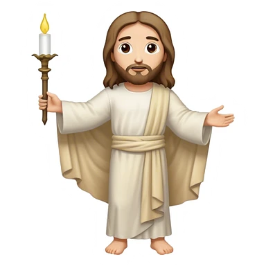 full length cartoon picture of jesus to color in sticker