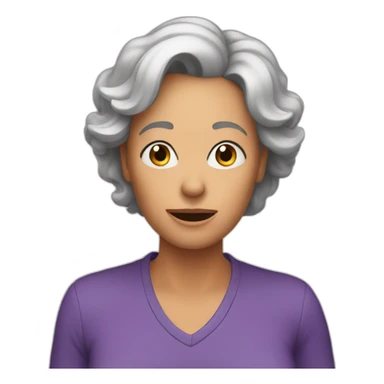 Crazy mother sticker