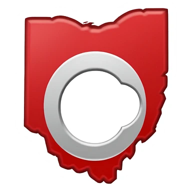 Ohio State Outlinr sticker