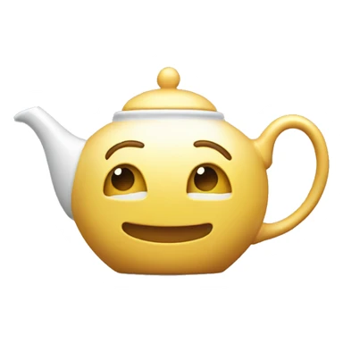 Star teapot sticker