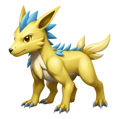 Manectric-Lucio-Fakémon-hybrid-creature (full body)  sticker