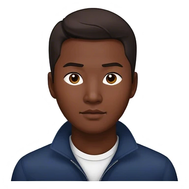 Asian man in New York sticker