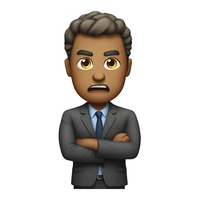 Angry teacher sticker