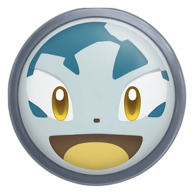 Global Trade Station Pokemon Badge  sticker