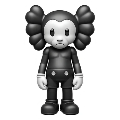 kaws  sticker