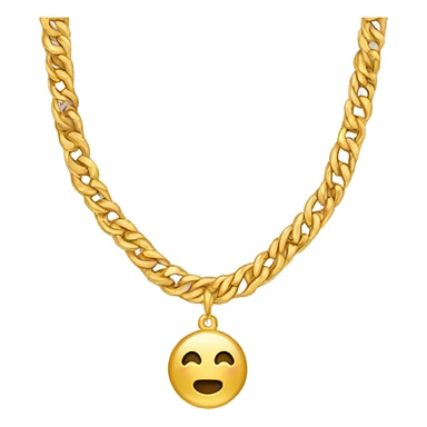 Gold Necklace  sticker