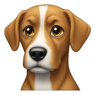 Chien qui court après une balle sticker