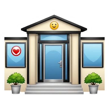 rehabilitation clinic entrance sticker