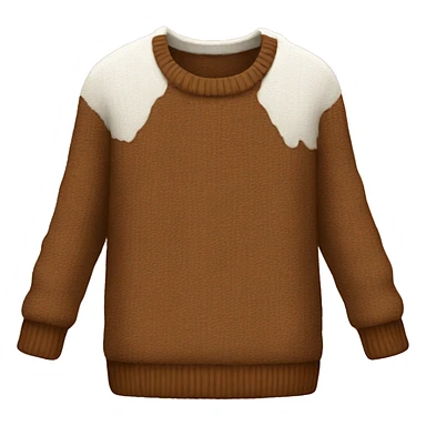 Brown sweater  sticker