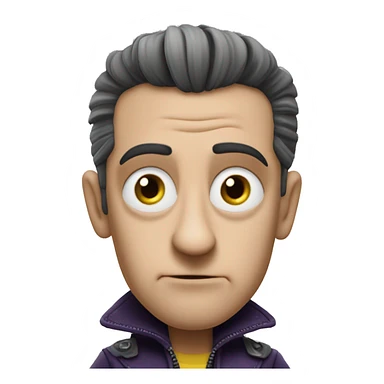 Despicable Me 4 movie villain Maxime Le mal sticker
