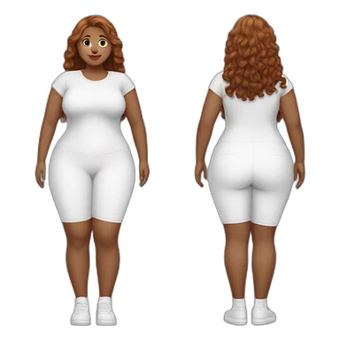 full body curvy-beauty-long-white-socks both sides sticker