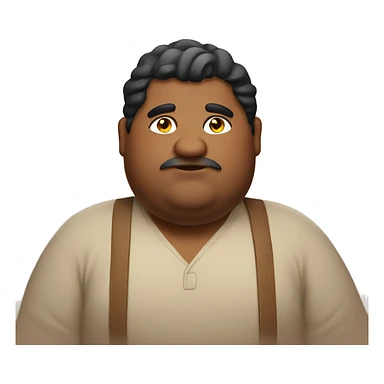 Fat Indian guy sticker