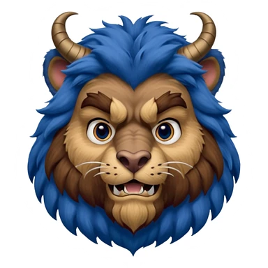 Beast from Beauty and the Beast Movie sticker