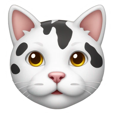 Mischung aus Kuh und katze sticker