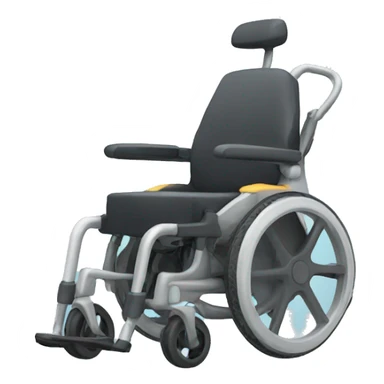 Futuristic wheelchair  sticker