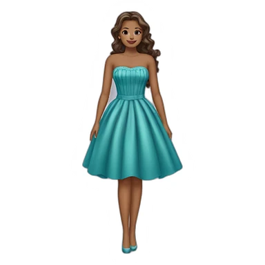 vestido talla muy grande sticker