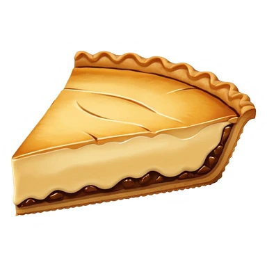 minimal slice of pie sticker