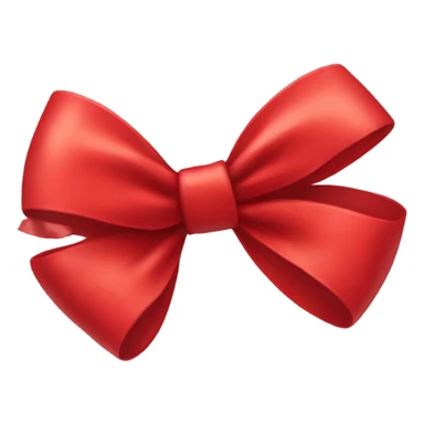 Cute red bow  sticker