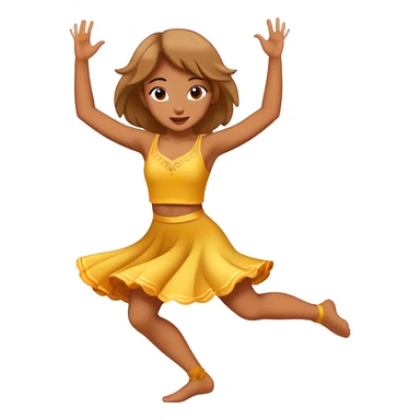 Girl dancing  sticker