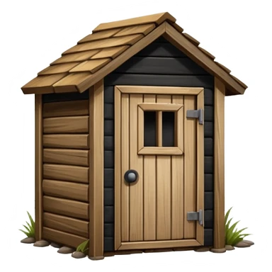 outhouse sticker