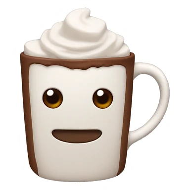 mug of hot chocolate sticker