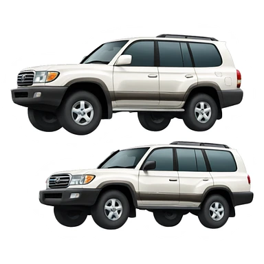 Toyota Land Cruiser 100 sticker