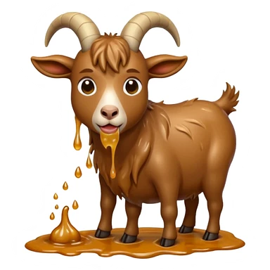 Goat Vomiting  sticker