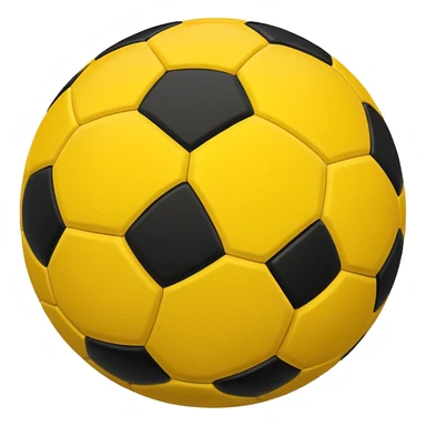 pelota amarilla con negro sticker