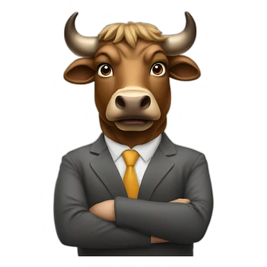 bull market sticker