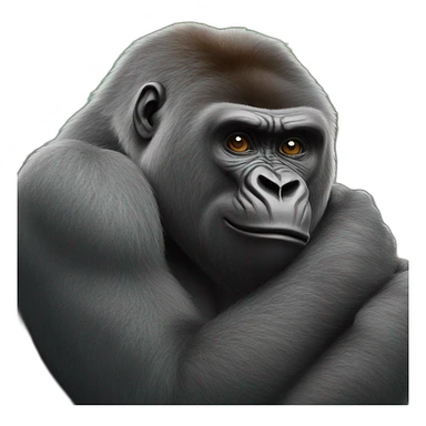 gorilla LOVE sticker