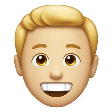 Smile with tongue out￼ sticker