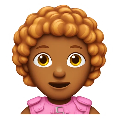 ginger bread pink  sticker