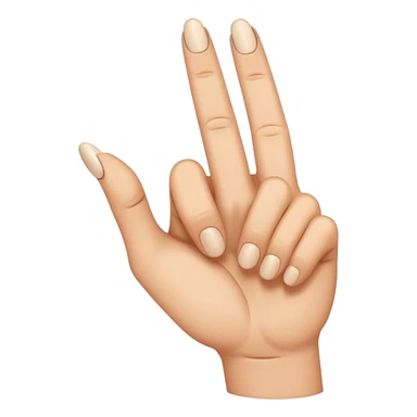 Middle finger with rolling eyes sticker