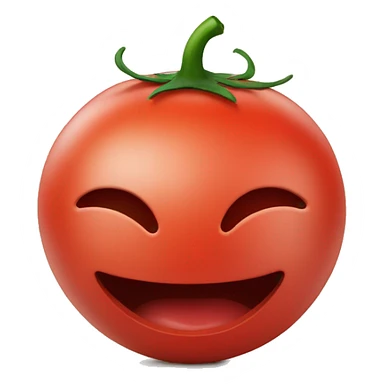 Smiley mit Tomaten sticker