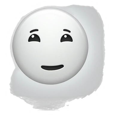 white circle with white tick inside sticker