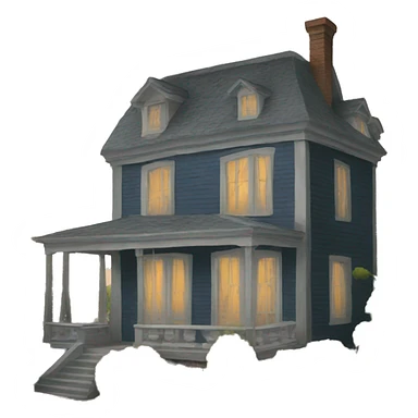painting house sticker