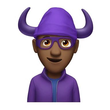 Purple red bull sticker